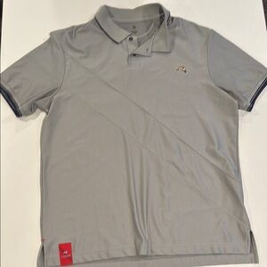 Tracksmith Van Cortland Polo - J-Crew size Medium Gray